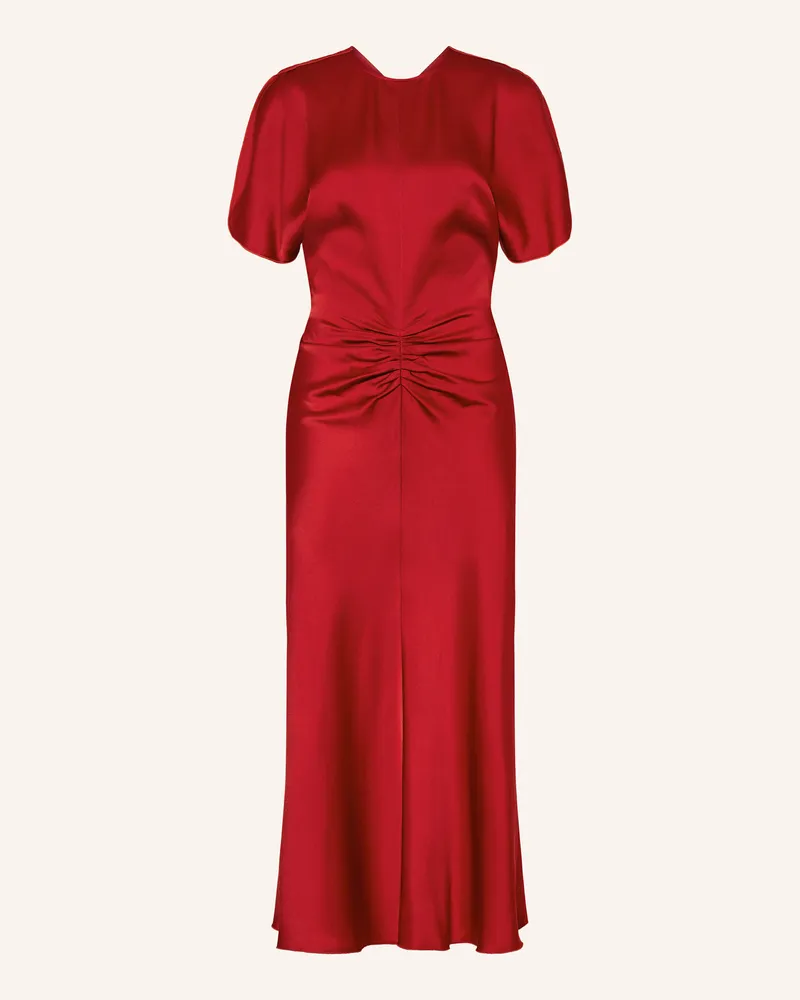 Victoria Beckham Cocktailkleid Dunkelrot