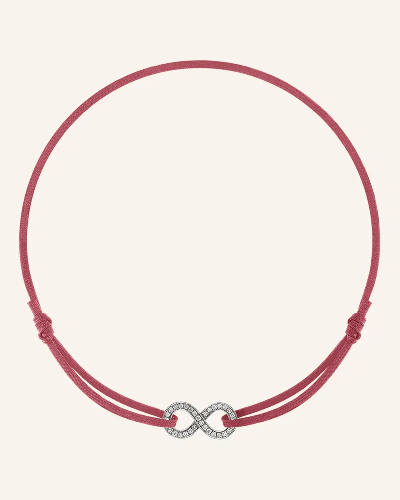 CADA Armband Mini Infinity silber Weissgold