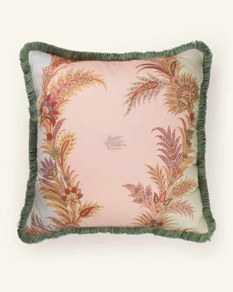 Etro Dekokissen beige Hellrosa
