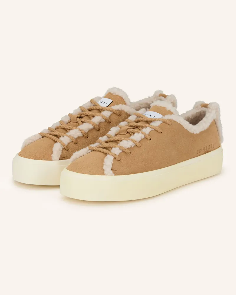 INUIKII Sneaker Hellbraun