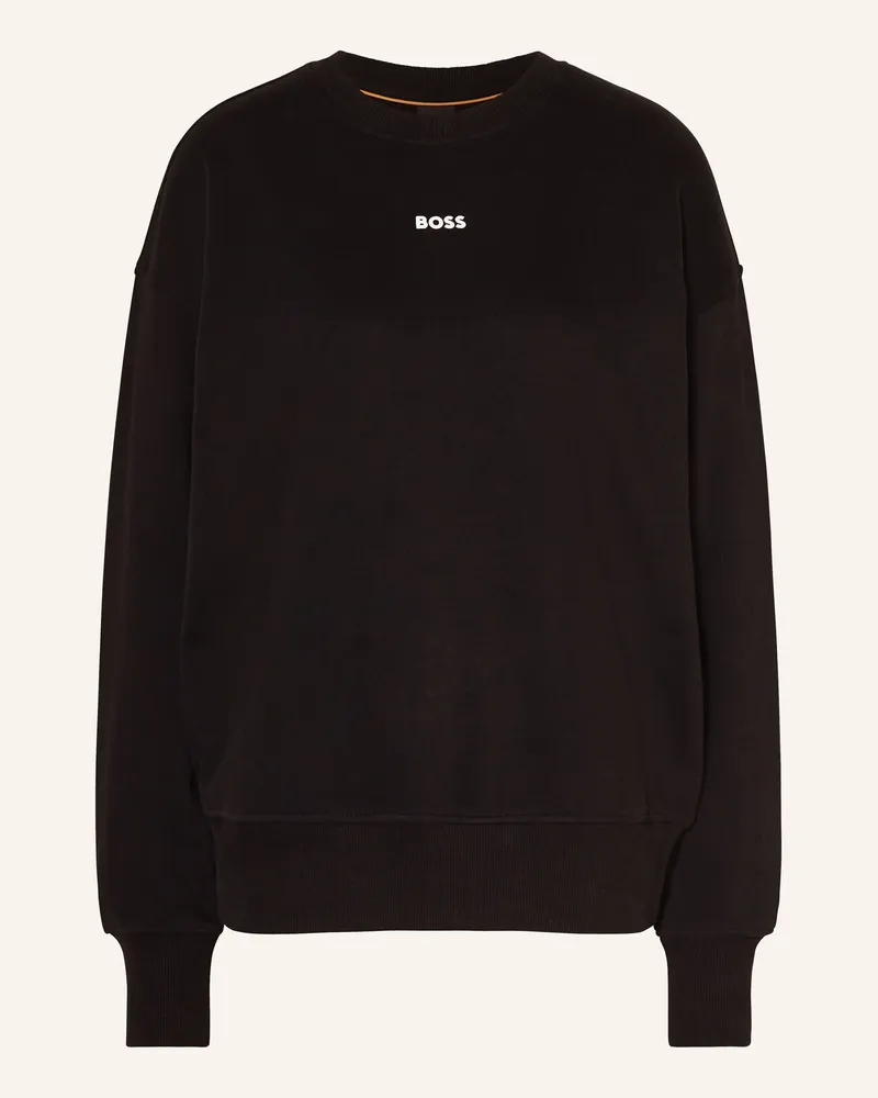 HUGO BOSS Sweatshirt Eteia schwarz Schwarz