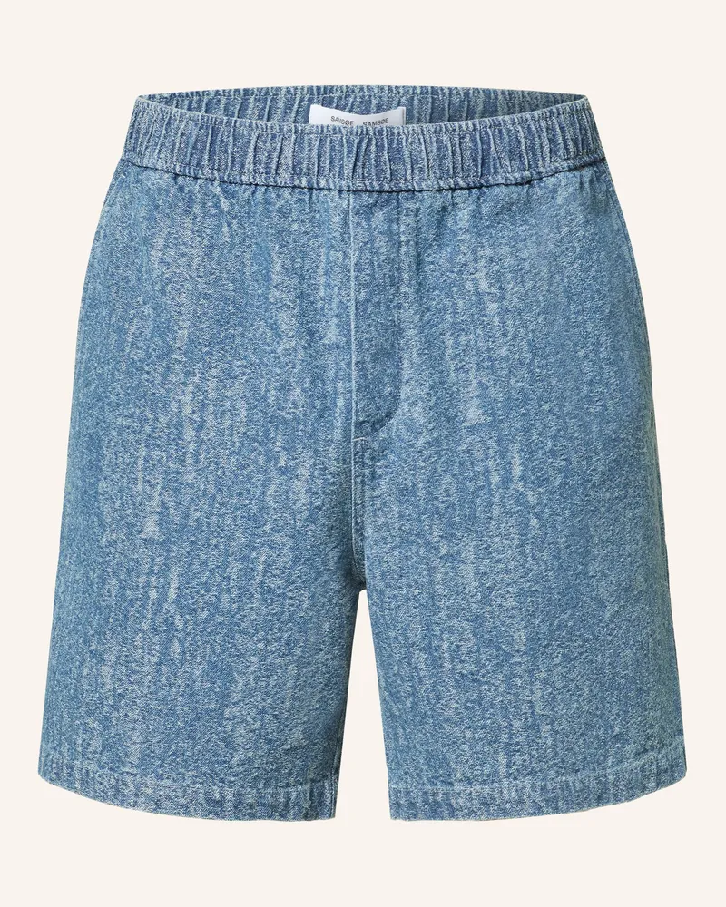 Samsøe & Samsøe Jeansshorts SAJABARI Blau