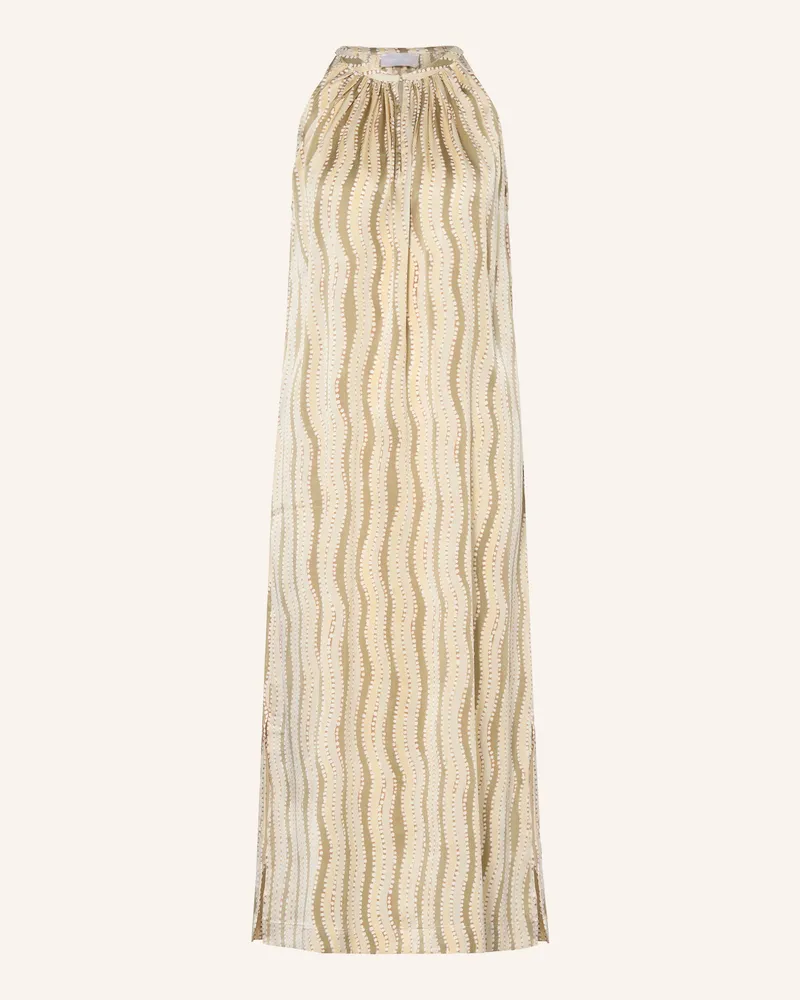hemisphere Seidenkleid gruen Beige