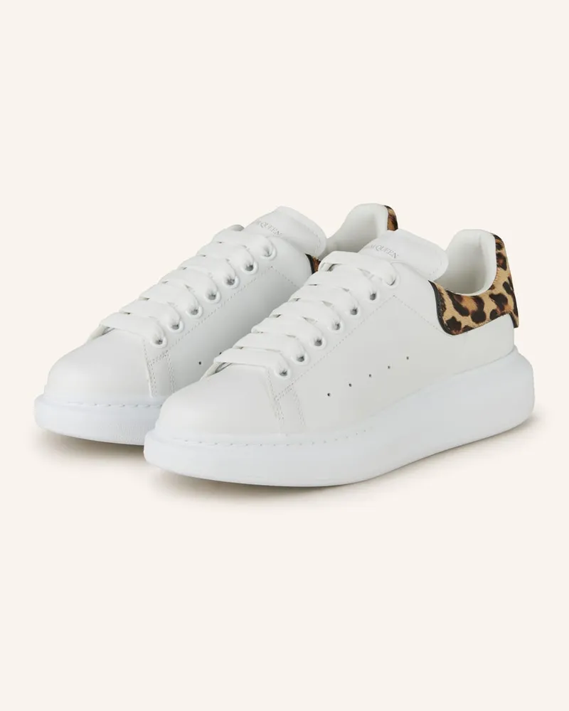 Alexander McQueen Sneaker - WEISS/ BEIGE/ SCHWARZ Weiss