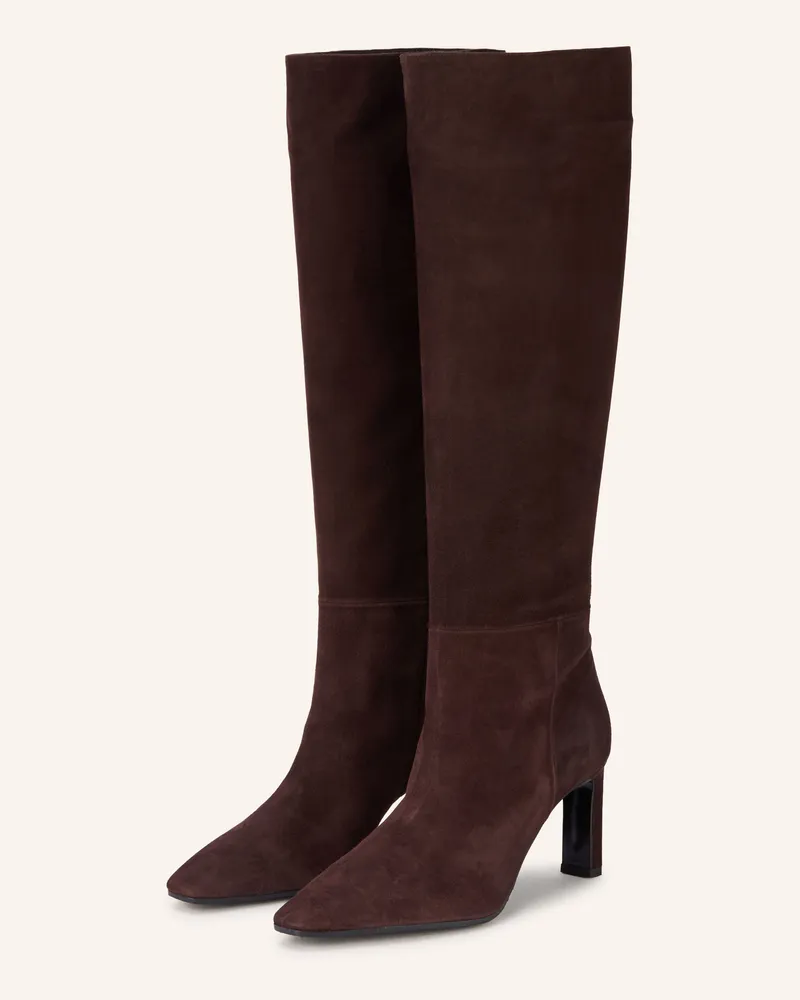Mrs & HUGS Stiefel braun Dunkelbraun