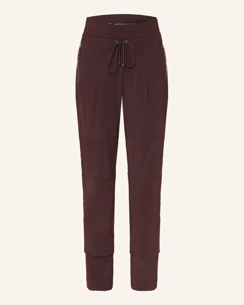 RAFFAELLO ROSSI  Hose Candy Im Jogging-Stil rot Dunkelrot