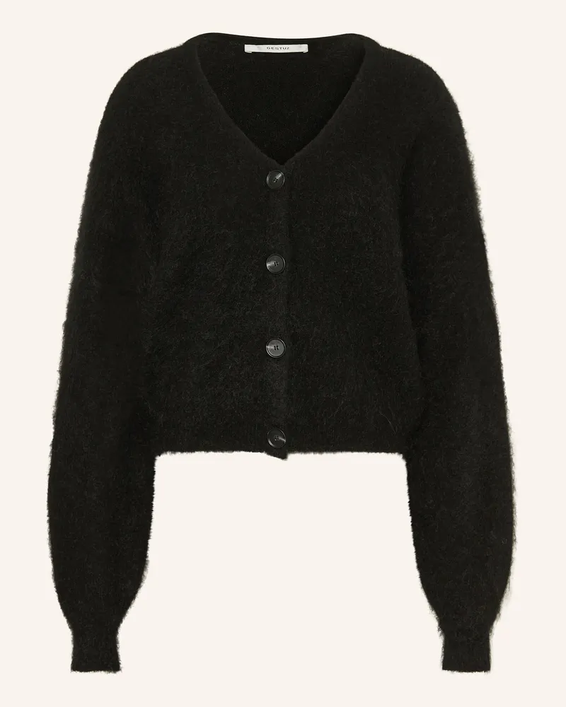 Gestuz Strickjacke Gzdebbie Mit Mohair schwarz Schwarz