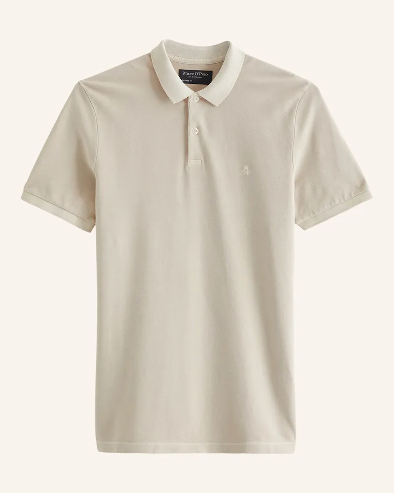 Marc O'Polo Piqué-Poloshirt Shaped Fit beige Beige