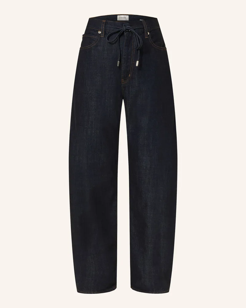 Frame Denim Wide Leg Jeans The Off Duty blau Rins