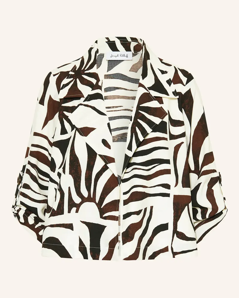 Joseph Ribkoff Blazer Mit 3/4 Arm braun Weiss