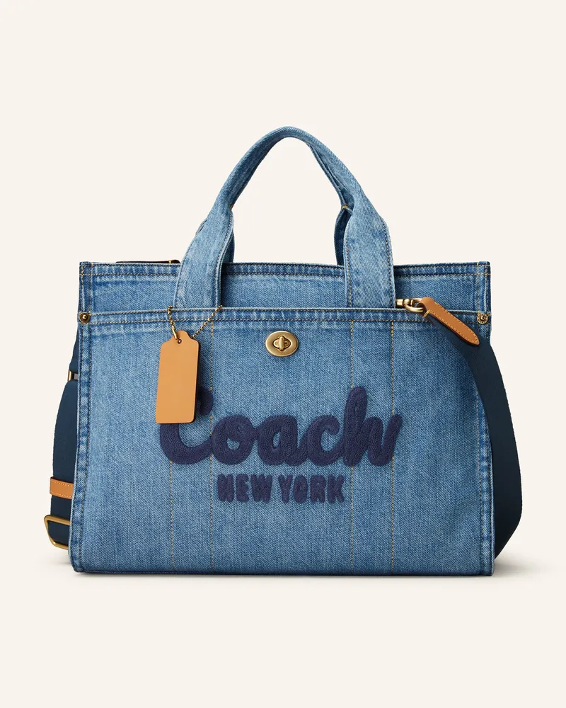 Coach Shopper CARGO Blau