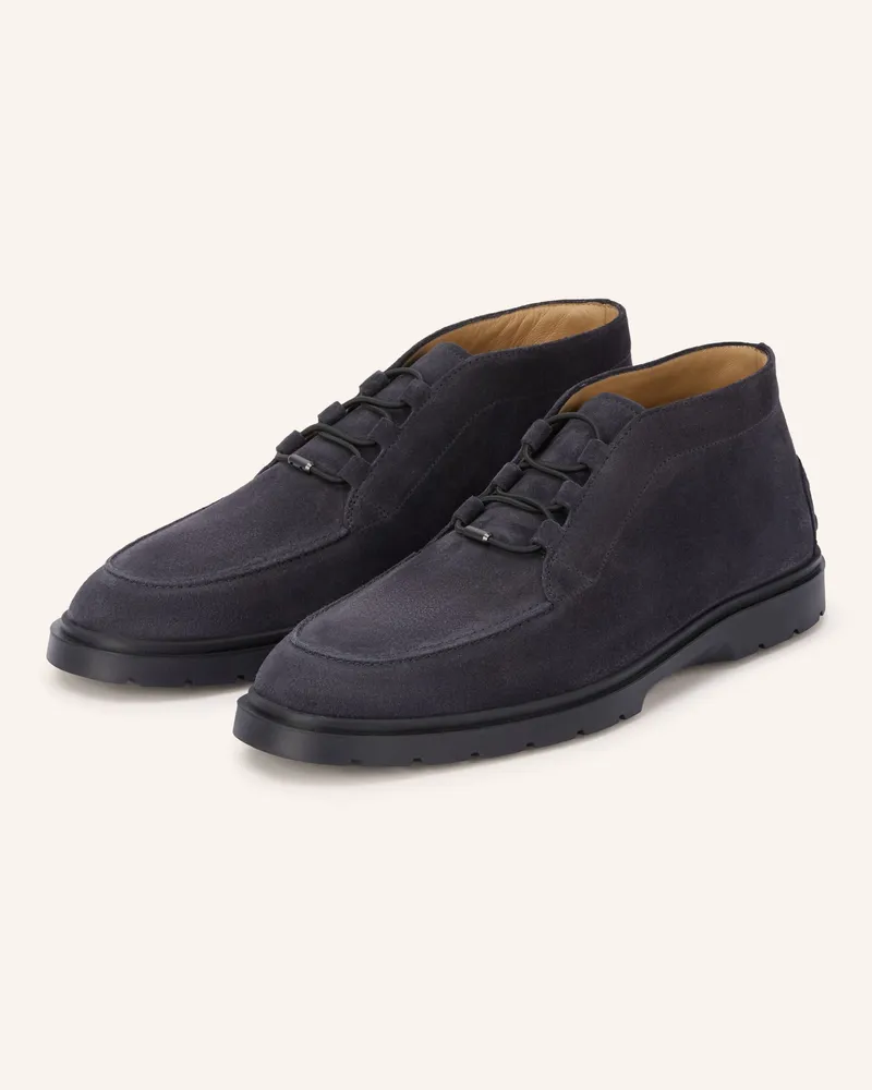 TOD'S Schnürer Polacco Elastico Ibrido Estivo grau Dunkelgrau