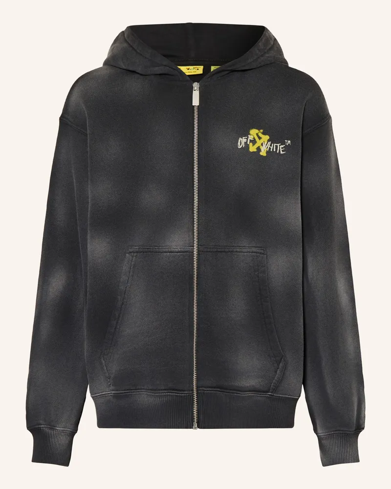 OFF-WHITE Sweatjacke Dunkelgrau