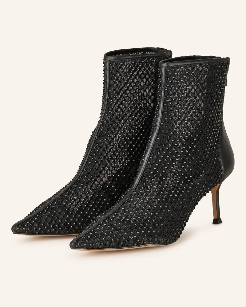 Lola Cruz Stiefeletten TIFFANIE mit Schmucksteinen Schwarz