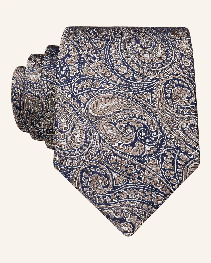 paul Krawatte braun Taupe