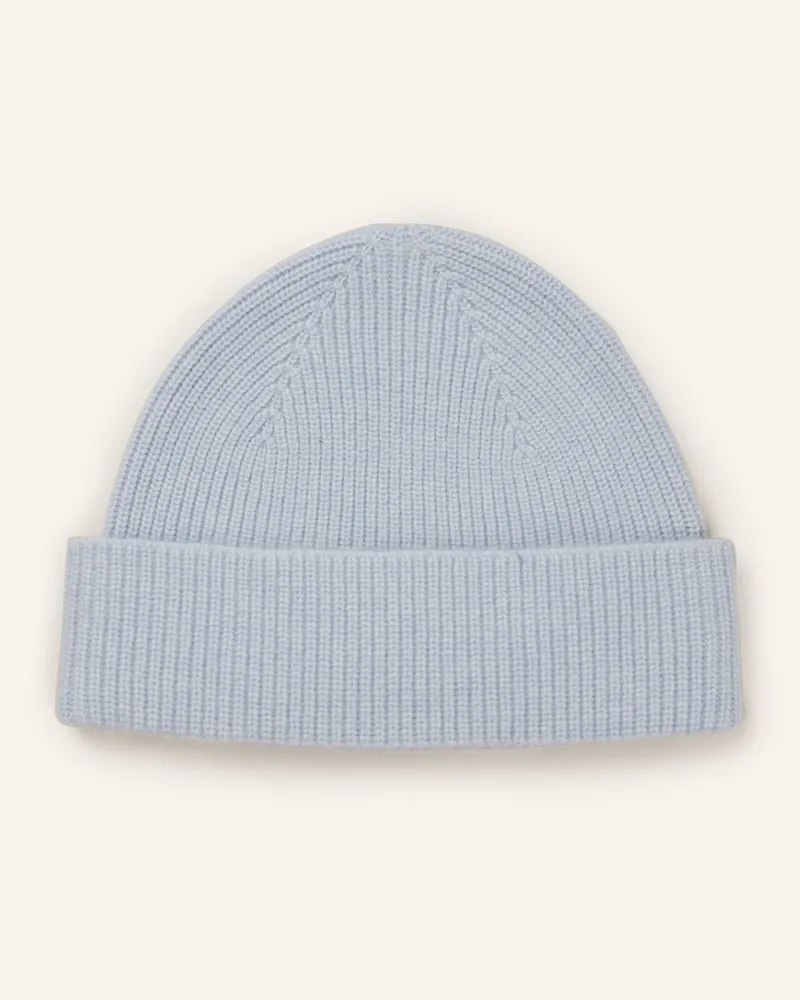 Ermenegildo Zegna Cashmere-Mütze OASI Hellblau