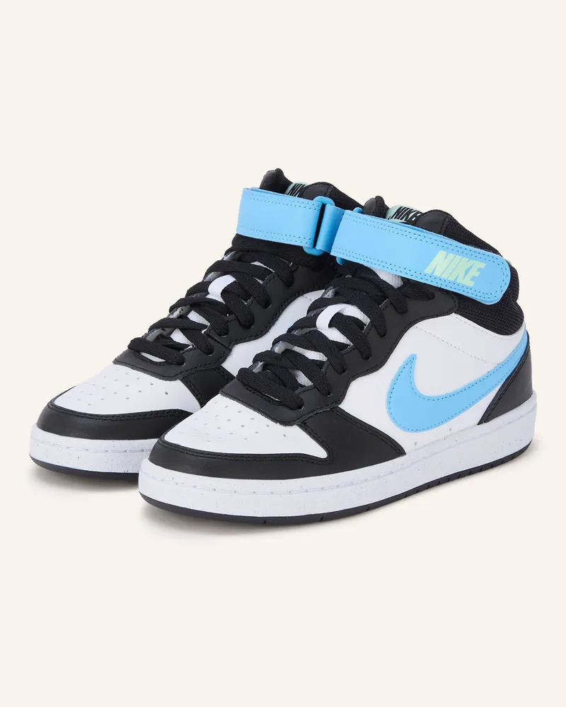 Nike Hightop-Sneaker Court Borough Mid schwarz Schwarz