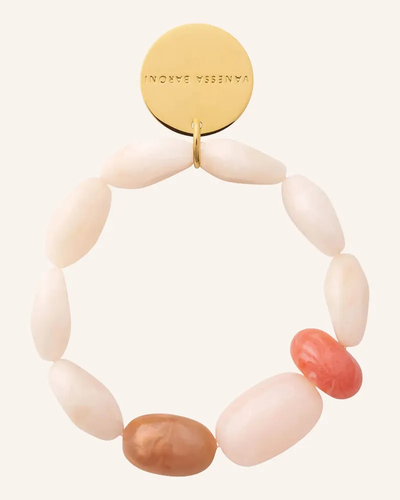 Vanessa Baroni Armband weiss Creme