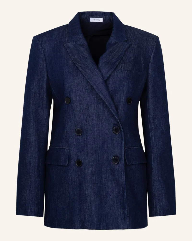 Seidensticker Blazer blau Dunkelblau