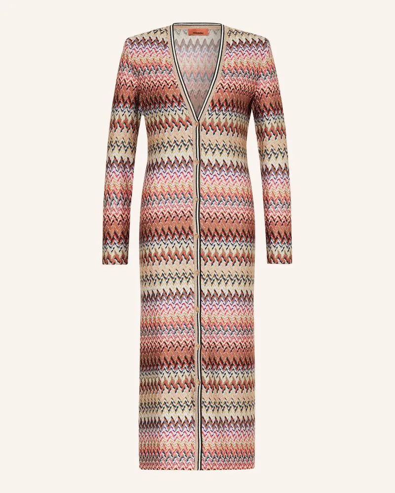 Missoni Strickjacke pink Weiss
