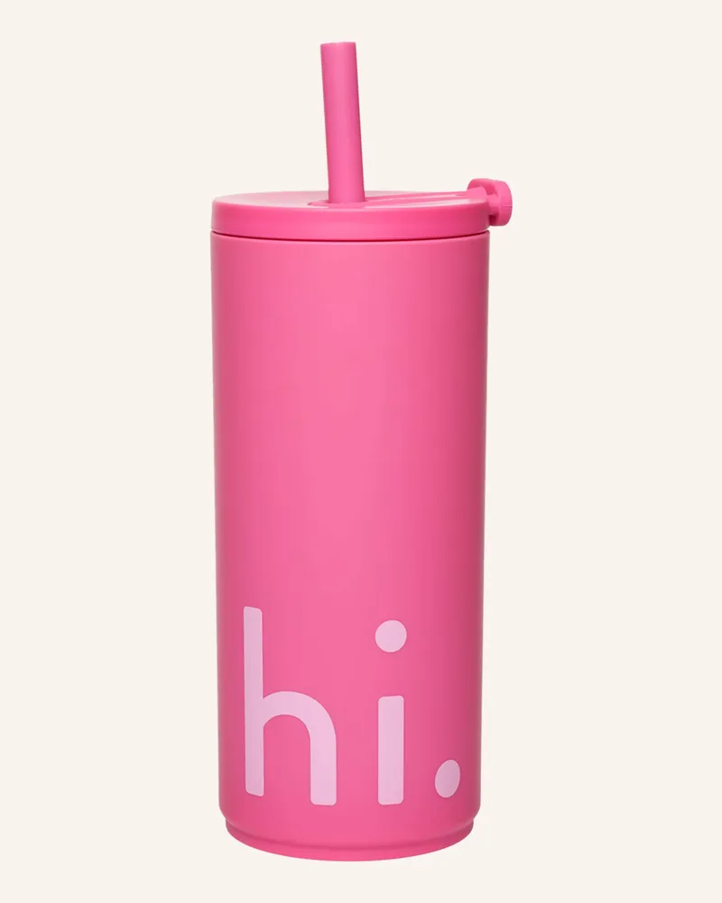 DESIGN LETTERS To-Go-Becher pink Pink