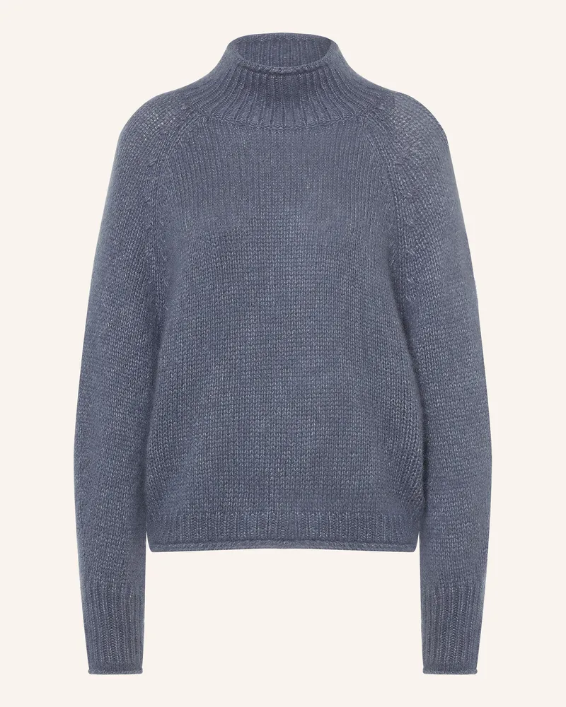 hemisphere Pullover Mit Cashmere blau Blaugrau