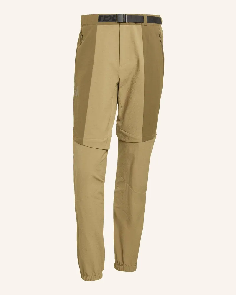 adidas TERREX XPERIOR UTILITAS CLIMA365 ZIP-OFF-HOSE Braun