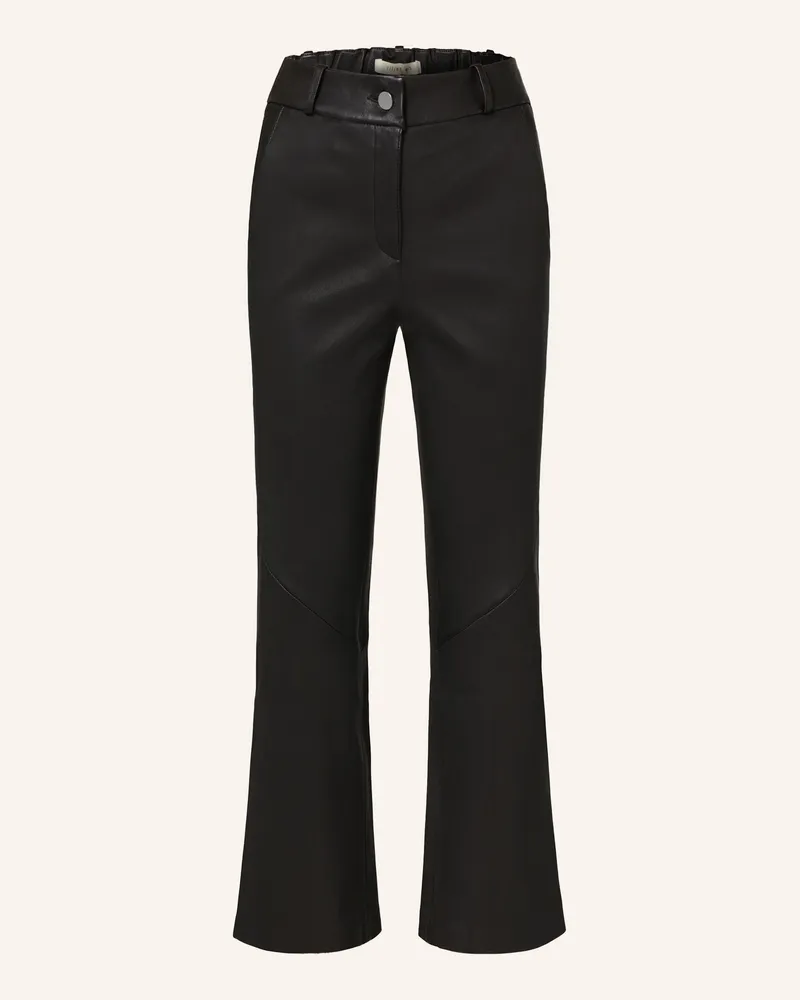 lilienfels Lederhose Schwarz
