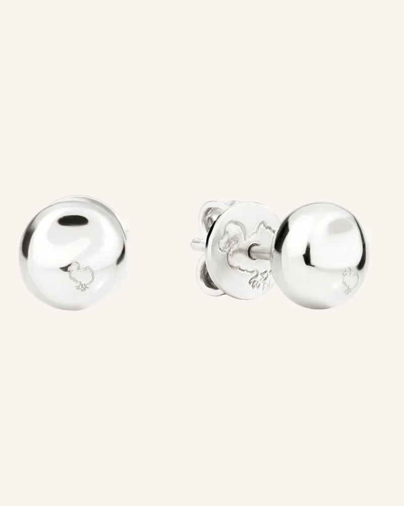 DoDo Ohrstecker Pepita silber Silber