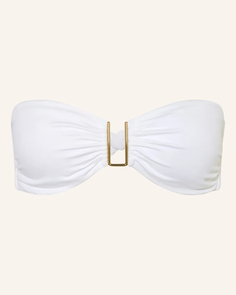 Melissa Odabash Bandeau-Bikini-Top Barcelona weiss Weiss