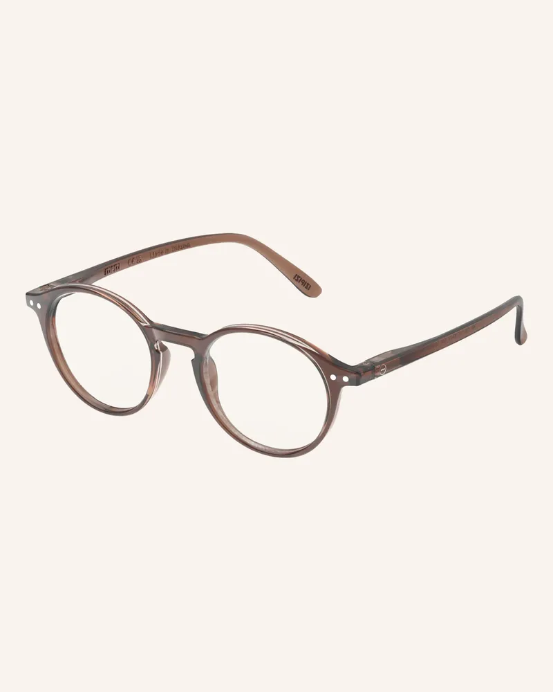 IZIPIZI Lesebrille #D braun Dunkelbraun