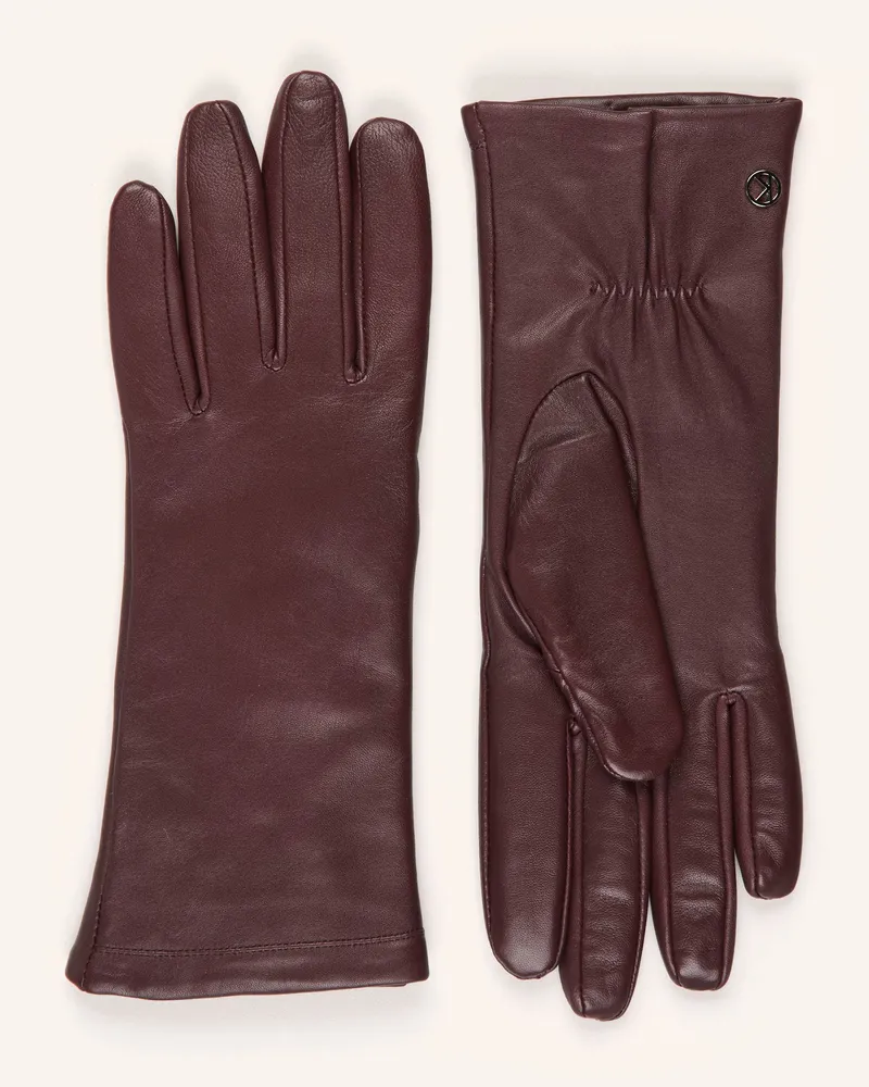 Kessler Lederhandschuh Dunkelrot