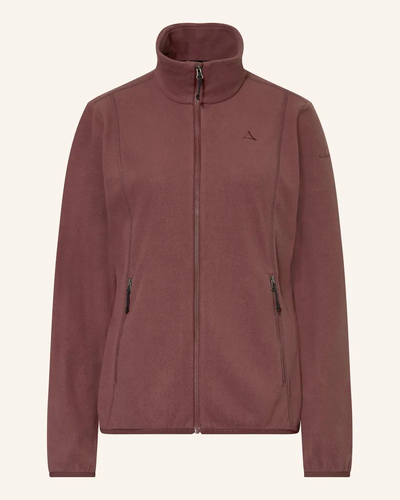 Schöffel Fleecejacke Ash rot Altrosa