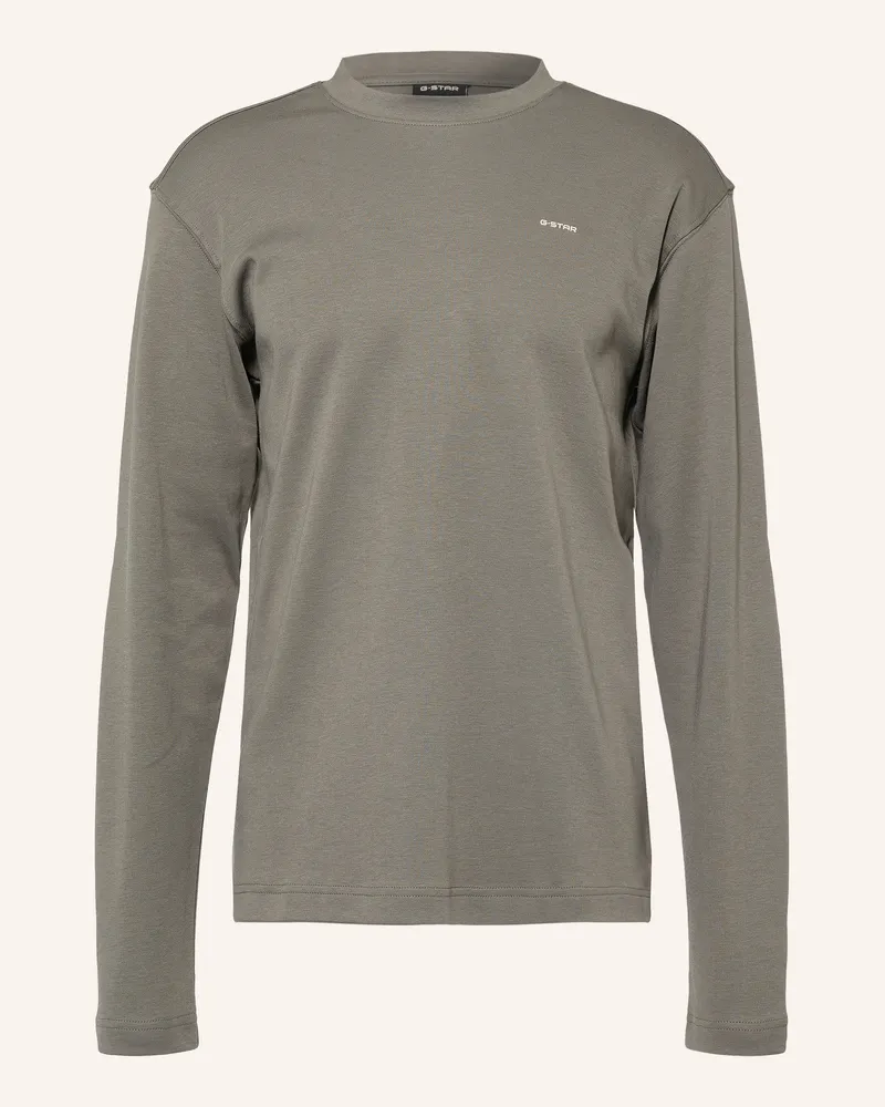 G-STAR RAW Longsleeve grau Grau