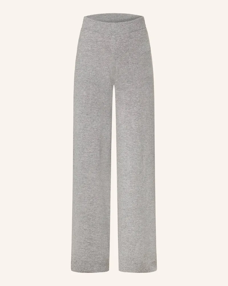 ALLUDE Strickhose Mit Cashmere grau Grau