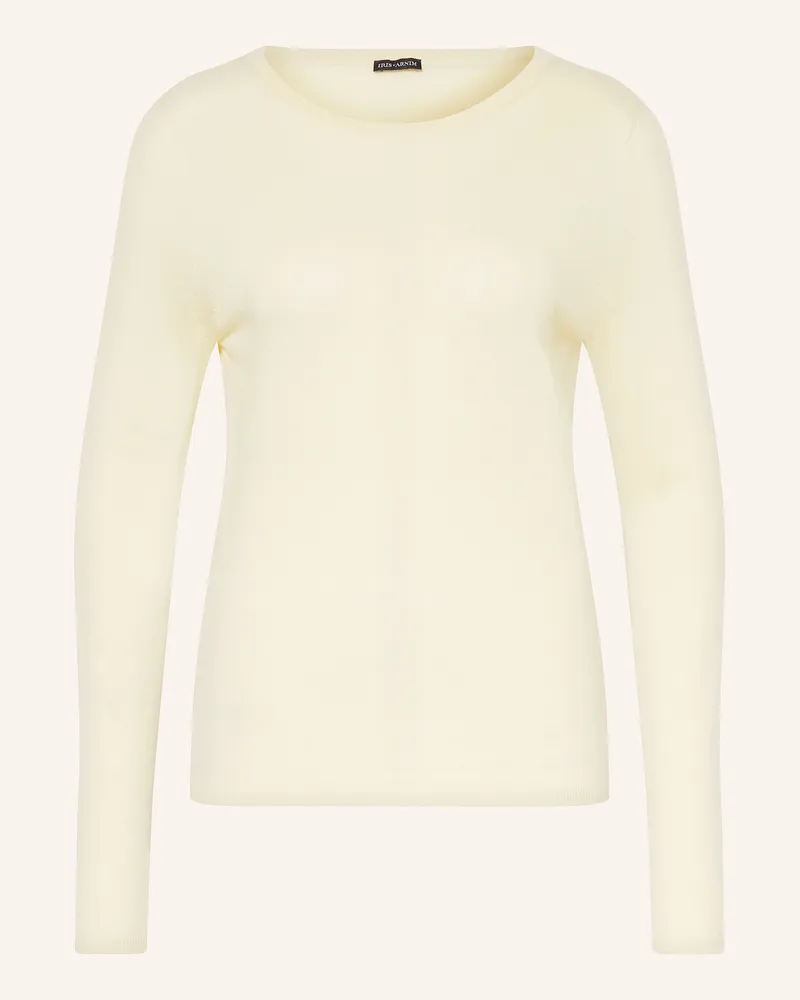 Iris von Arnim Cashmere-Pullover LAUREEN mit Seide Hellgelb