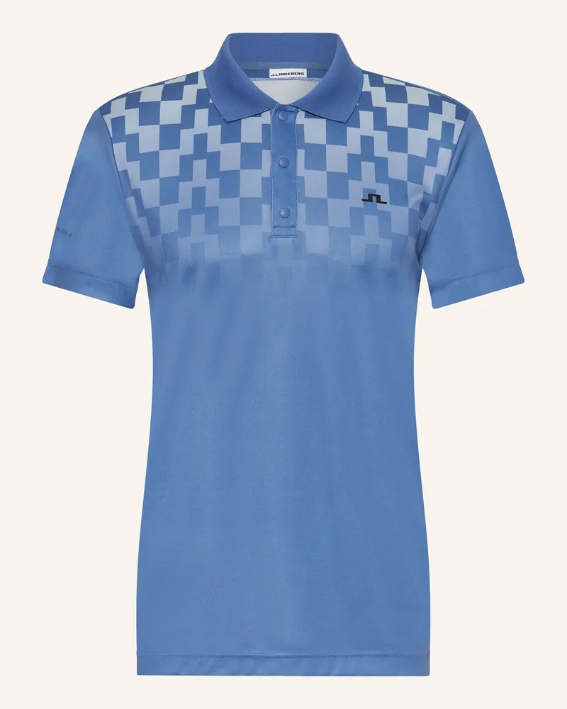 J.Lindeberg Funktions-Poloshirt blau Blau