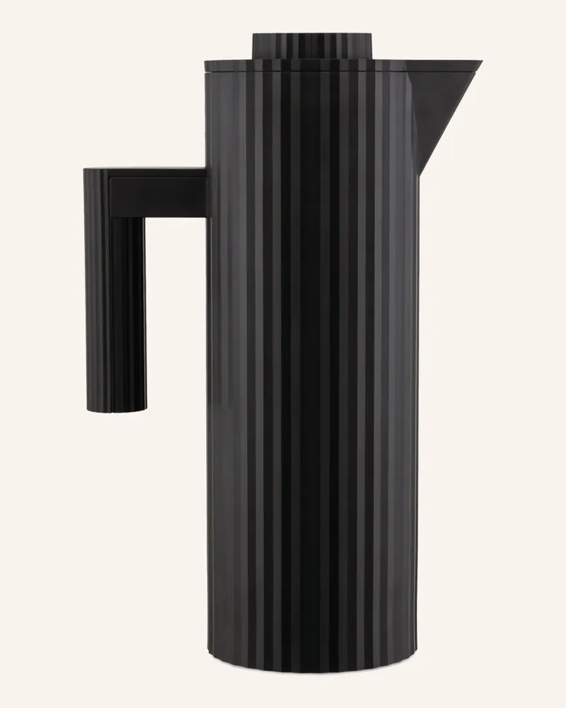 Alessi Isolierkanne PLISSÈ Schwarz