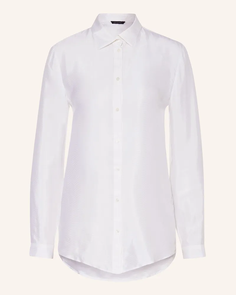 Armani Exchange Hemdbluse weiss Weiss