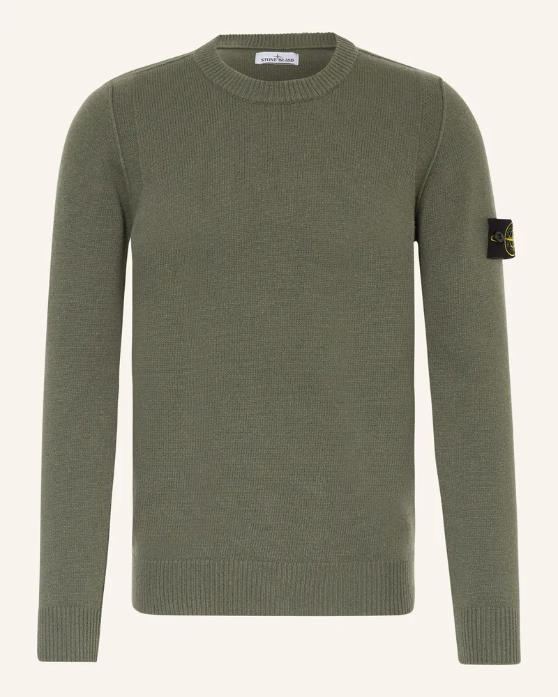Stone Island Pullover gruen Khaki
