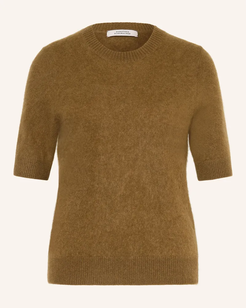 Dorothee Schumacher Strickshirt Fluffy Statements Mit Cashmere braun Braun