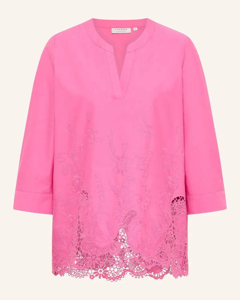 Eterna Bluse LOOSE FIT Pink