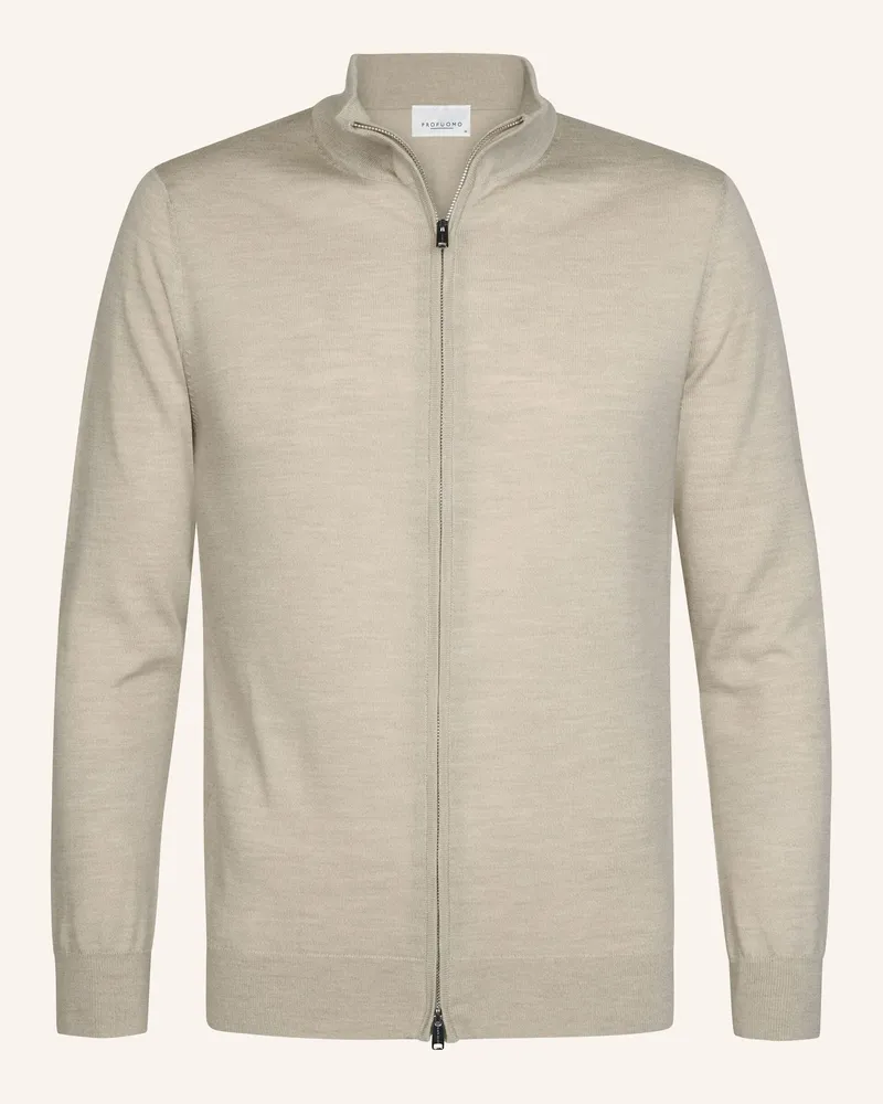 Profuomo Strickjacken beige Beige