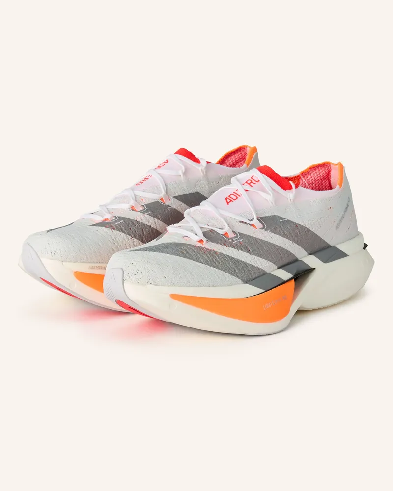 adidas Laufschuhe ADIZERO PRIME X3 STRUNG Weiss