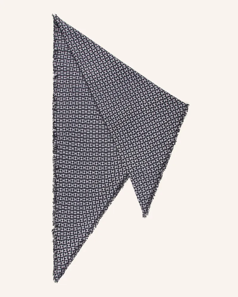 hemisphere Dreieckstuch aus Cashmere Blau
