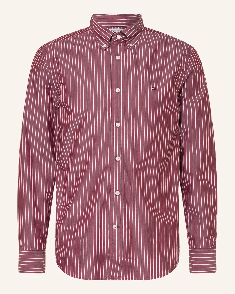 Tommy Hilfiger Hemd Comfort Fit rot Dunkelrot