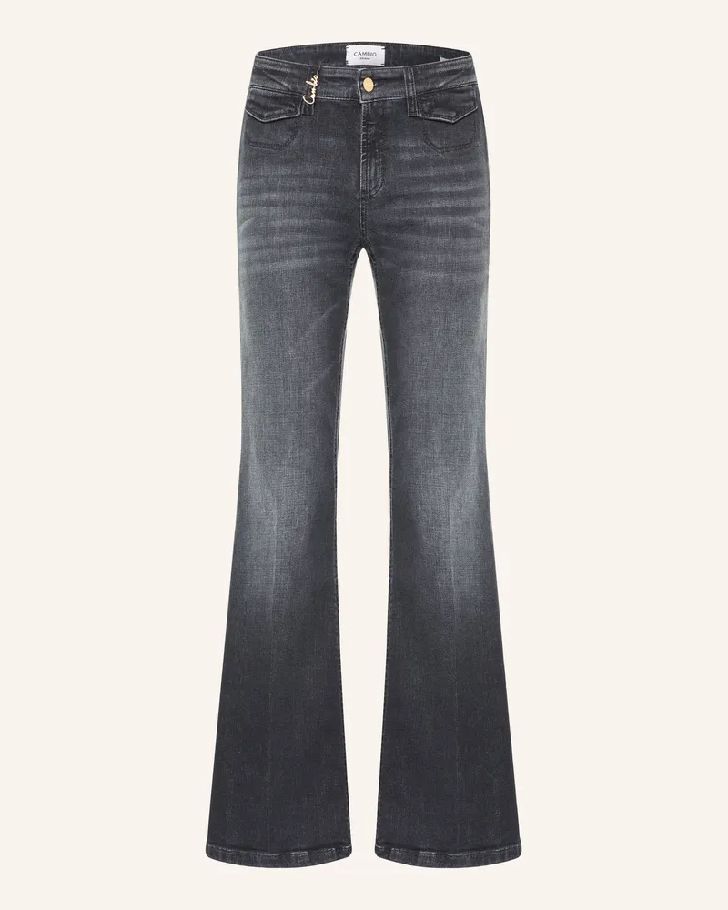 Cambio Flared Jeans Fabienne schwarz 5105
