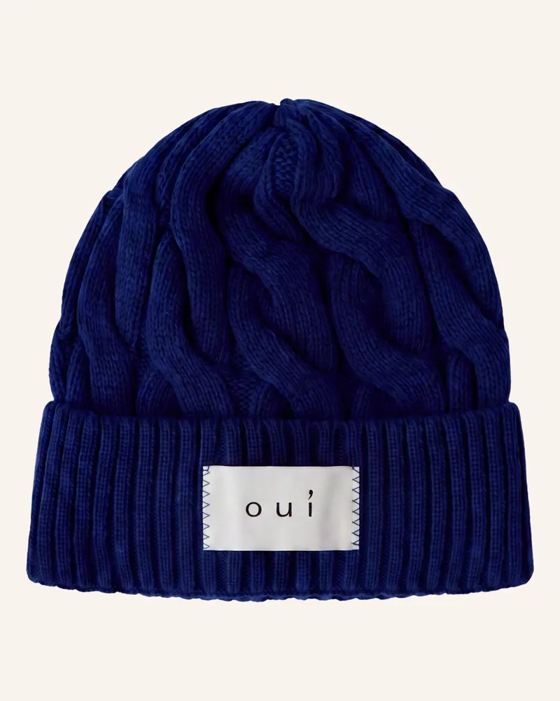 Oui  Oui Mütze blau Blau