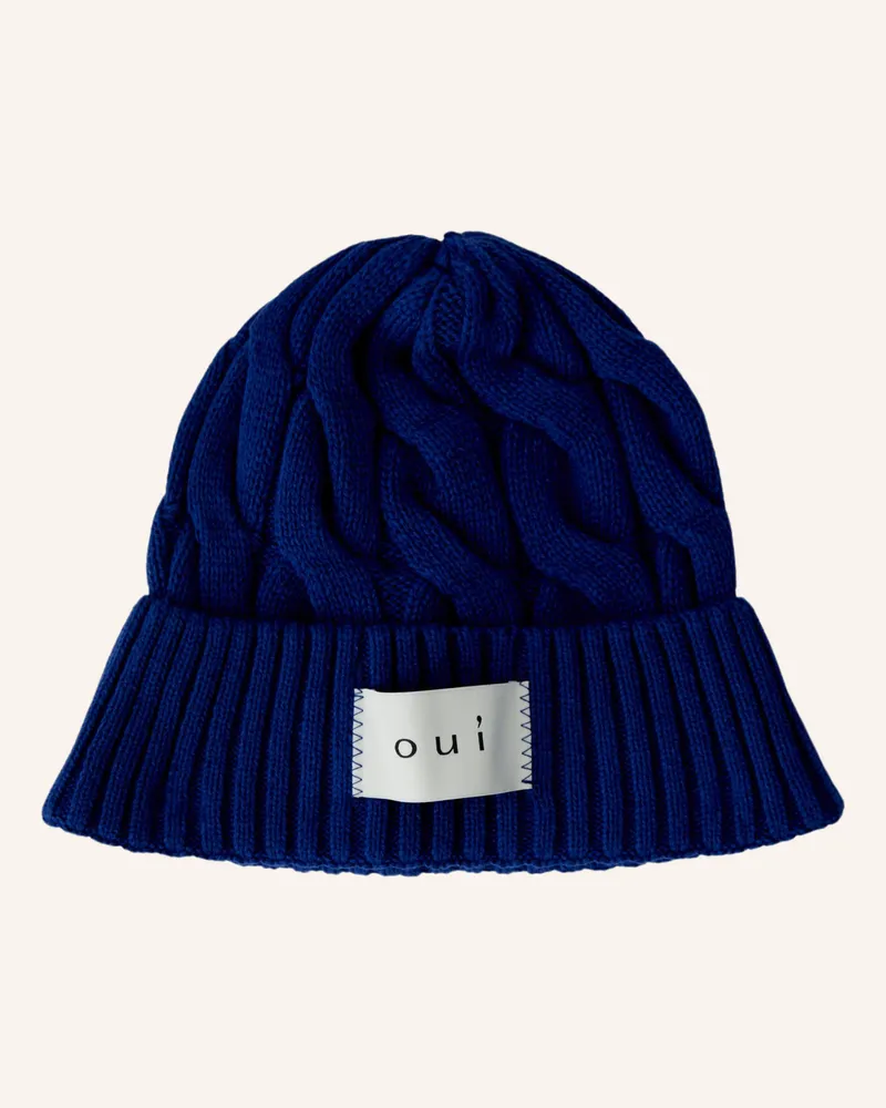 Oui  Oui Mütze blau Blau