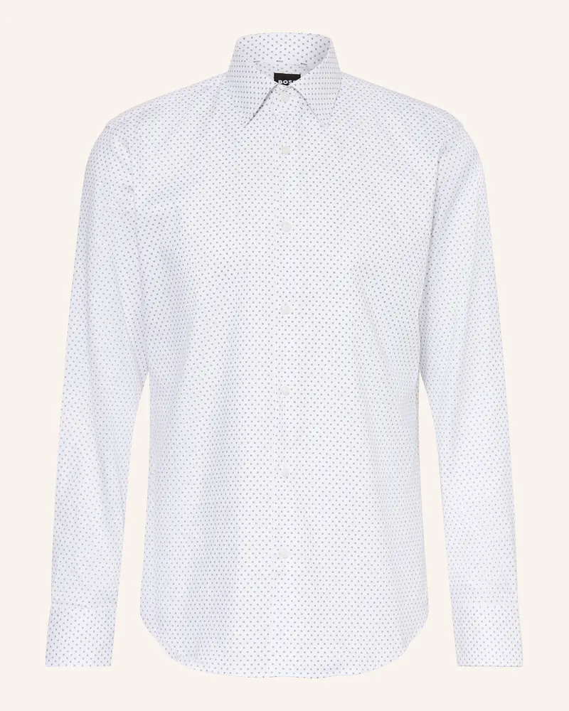 HUGO BOSS Hemd JOE Regular Fit Weiss